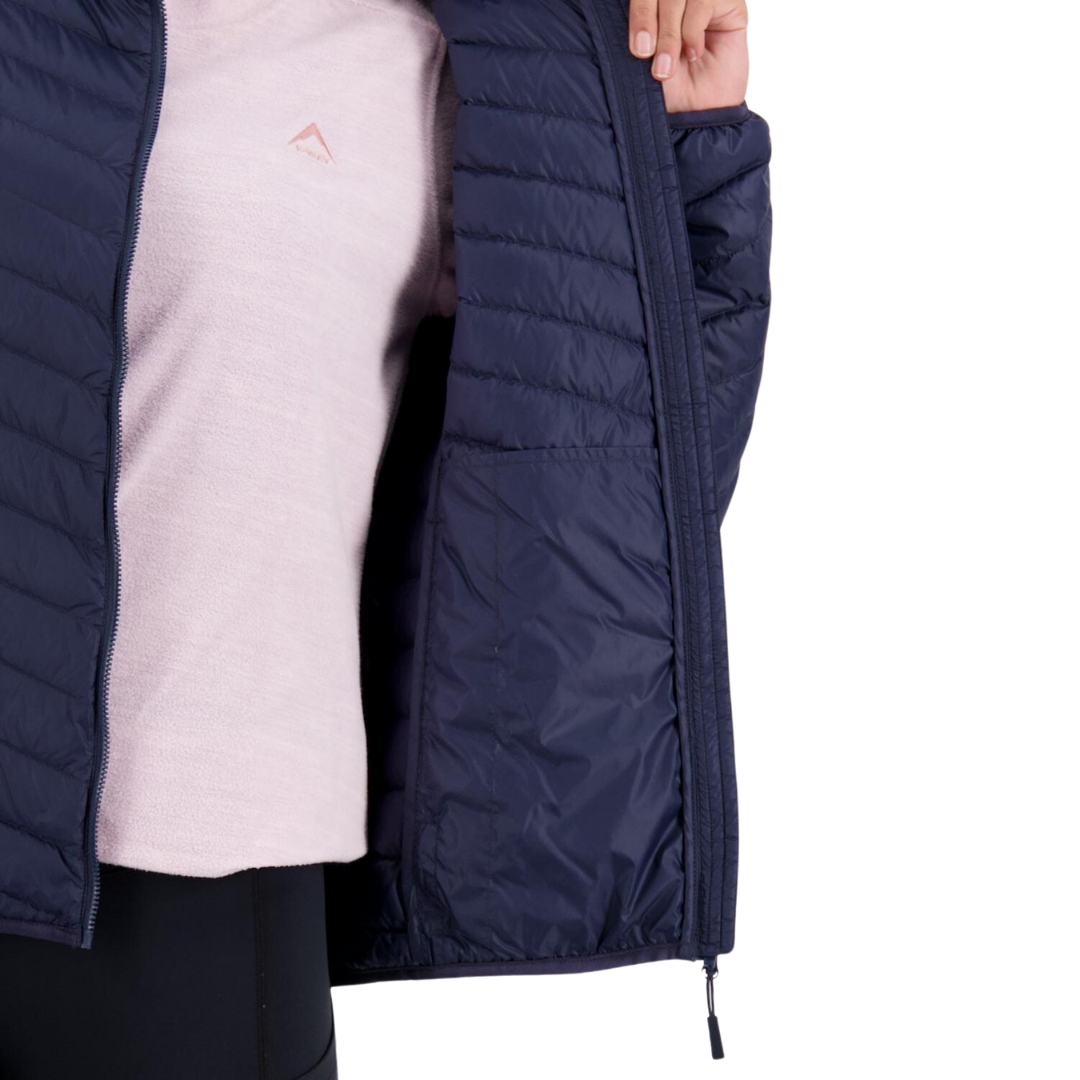 K-WAY WOMEN'S K-LITE DOWN JACKET - NAVY