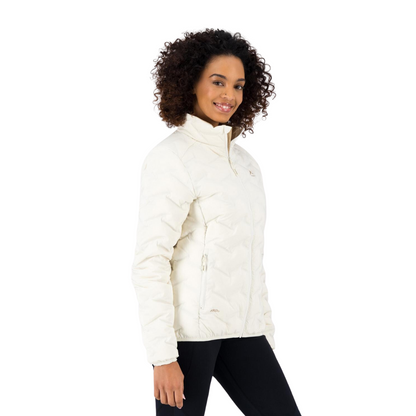 K-WAY WOMEN’S ADDO DOWN PUFFER JACKET - MILK