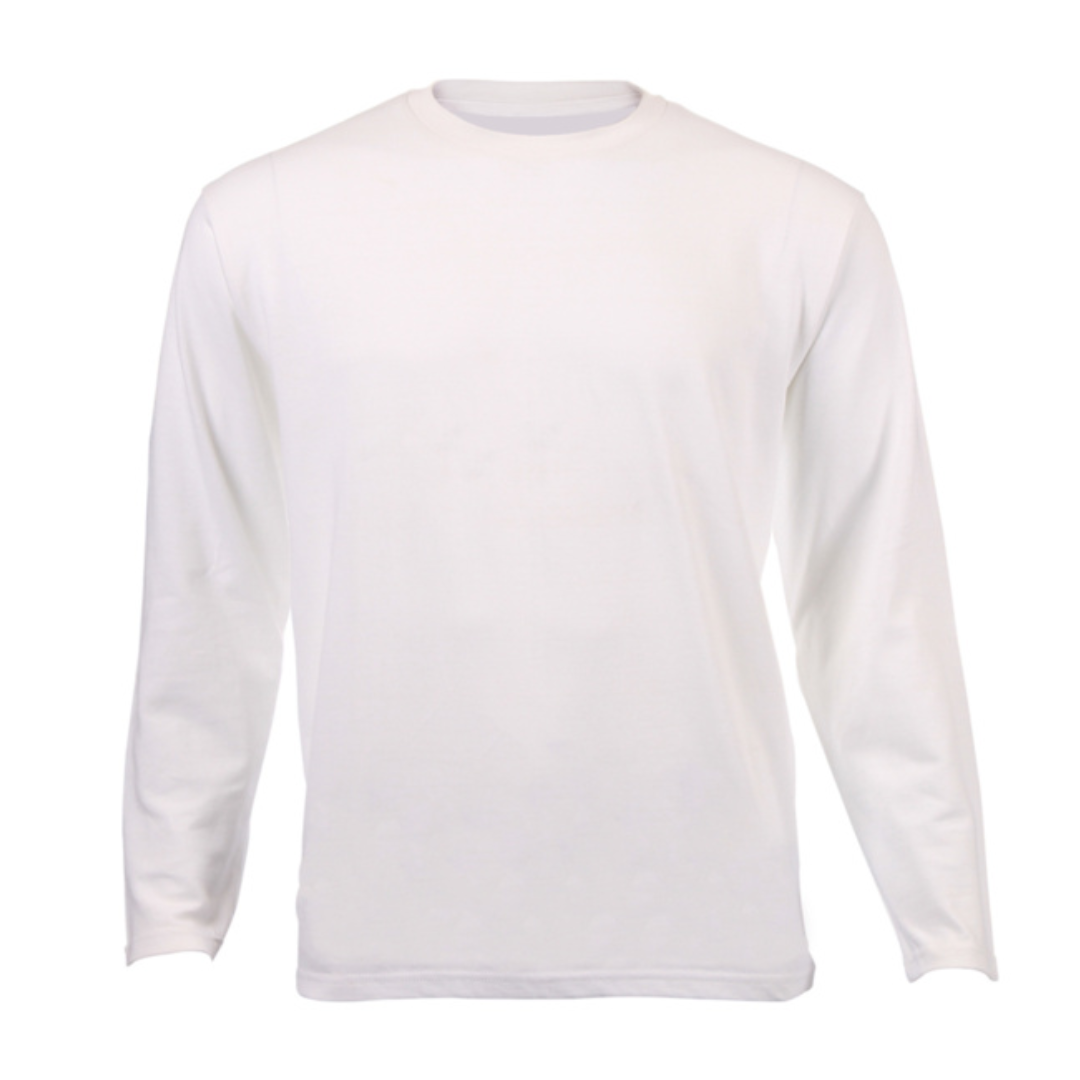 Plain White Long Sleeve T-Shirt