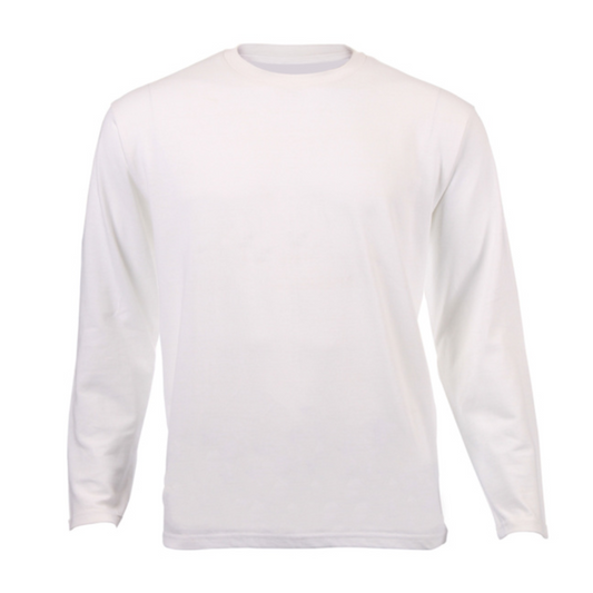 Plain White Long Sleeve T-Shirt