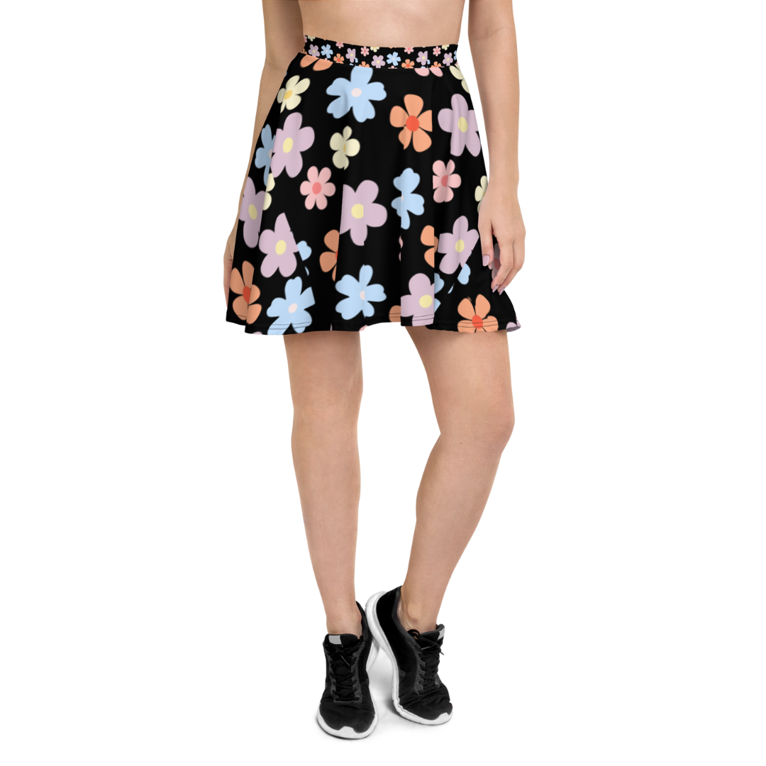 Floral Skater Skirt