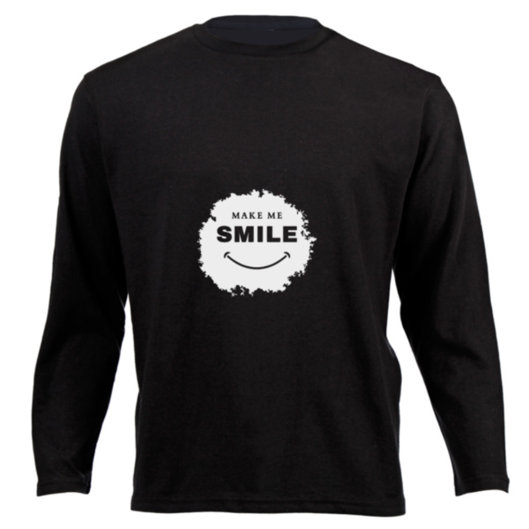 KIDS "Make Me Smile Long Sleeve T-Shirt