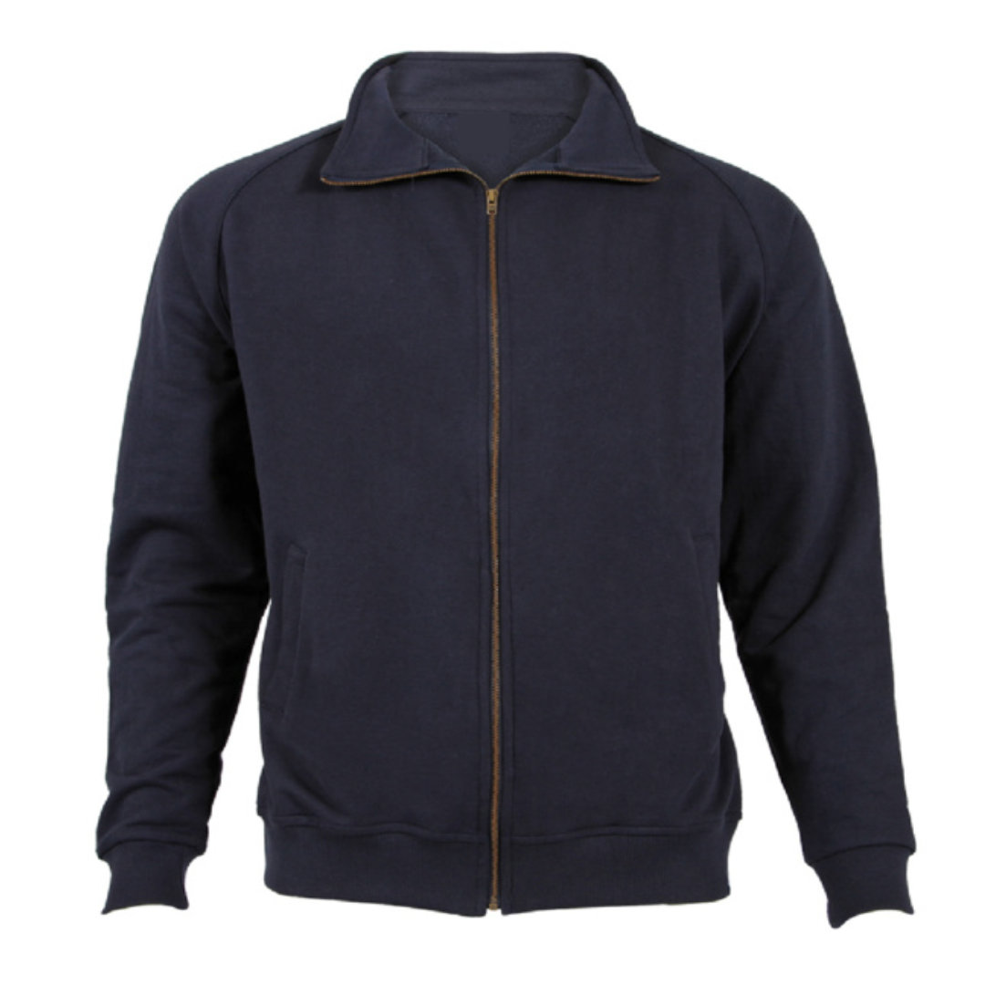 Navy Blue Full Zip Jacket