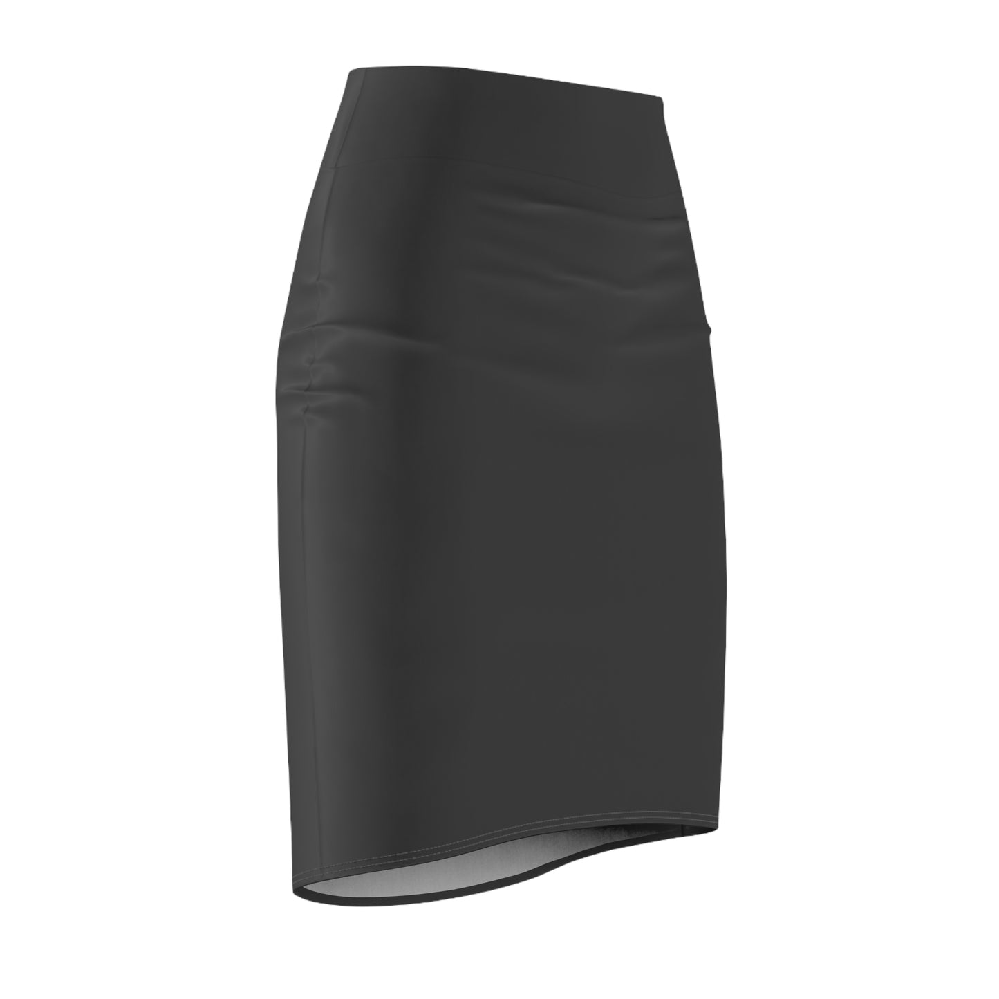 Dark Grey Pencil Skirt