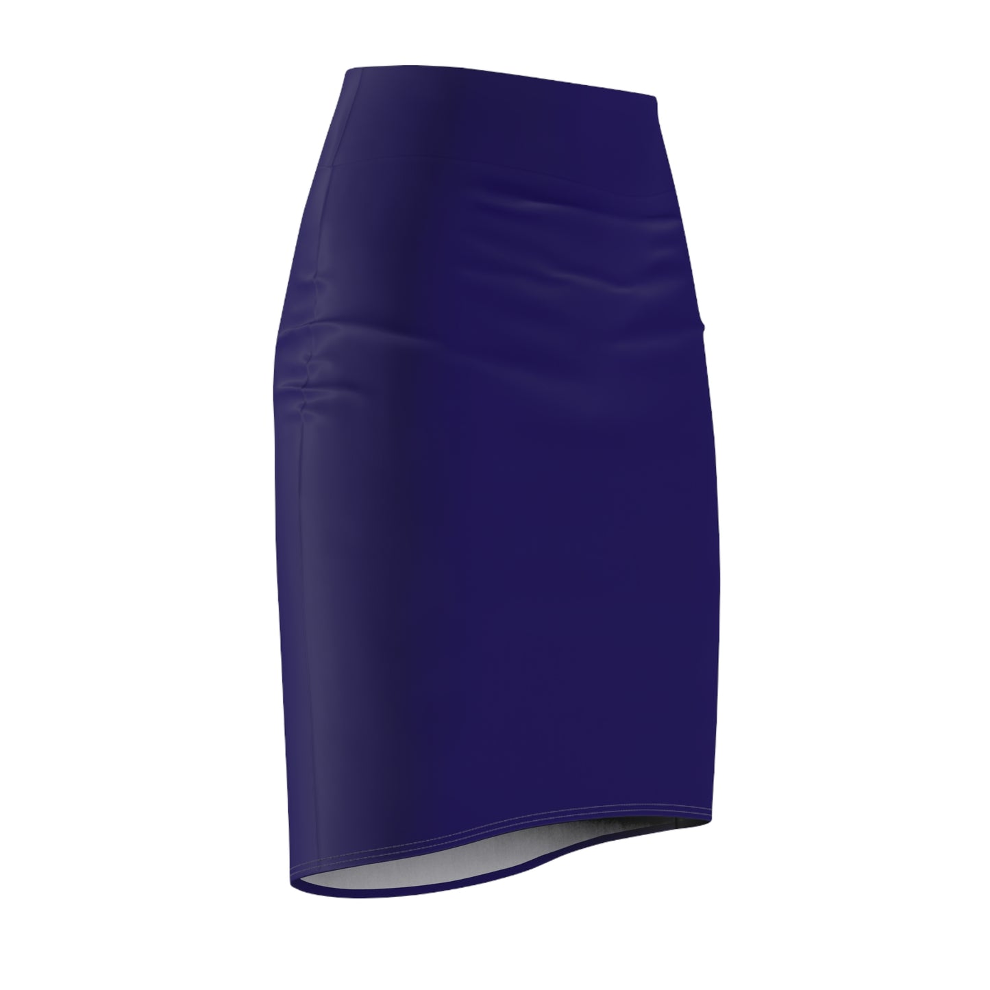 Blue Pencil Skirt