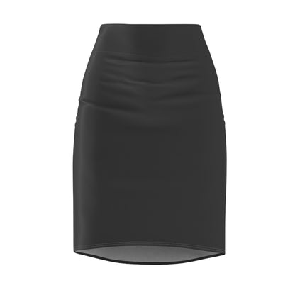 Dark Grey Pencil Skirt