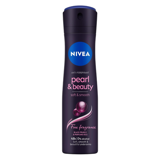NIVEA Pearl & Beauty Black Pearl Anti-perspirant Deodorant Spray - 150ml