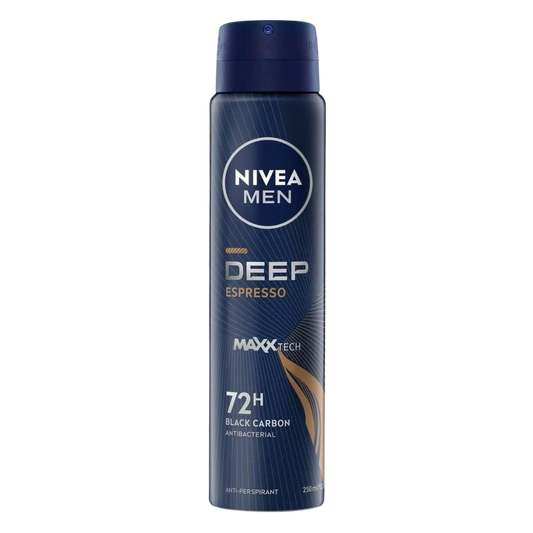 NIVEA MEN DEEP Espresso Anti-perspirant Deodorant Spray - 150ml