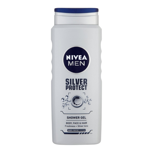 NIVEA MEN Silver Protect Shower Gel 500ml