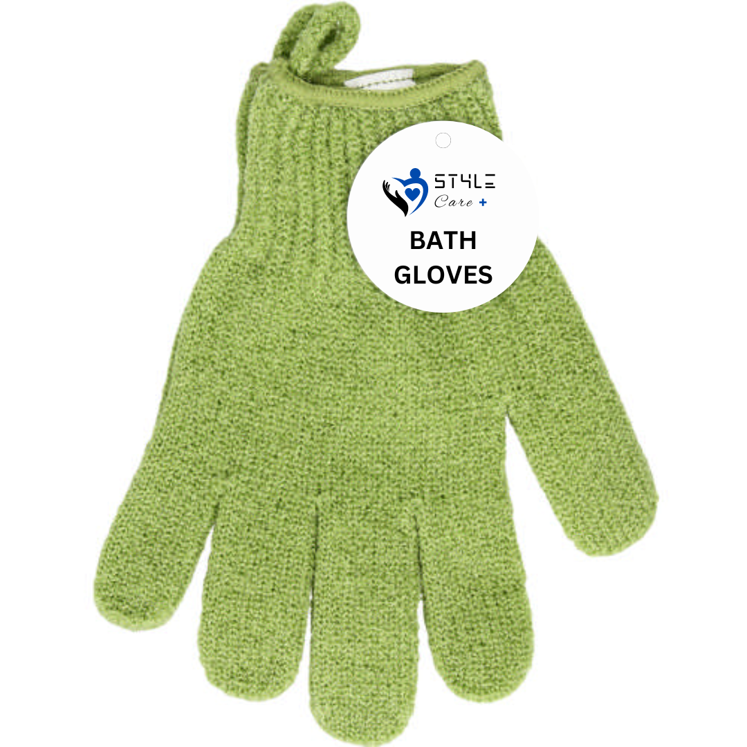 Bath Gloves Green