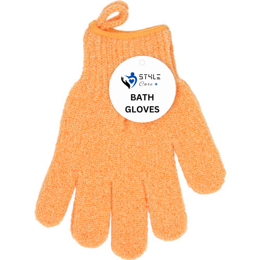 Bath Gloves Orange