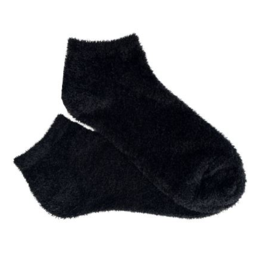 Black winter socks