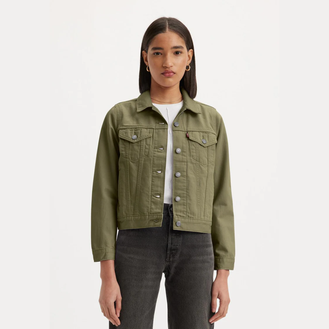 Levi's - ORIGINAL TRUCKER JACKET - GREEN