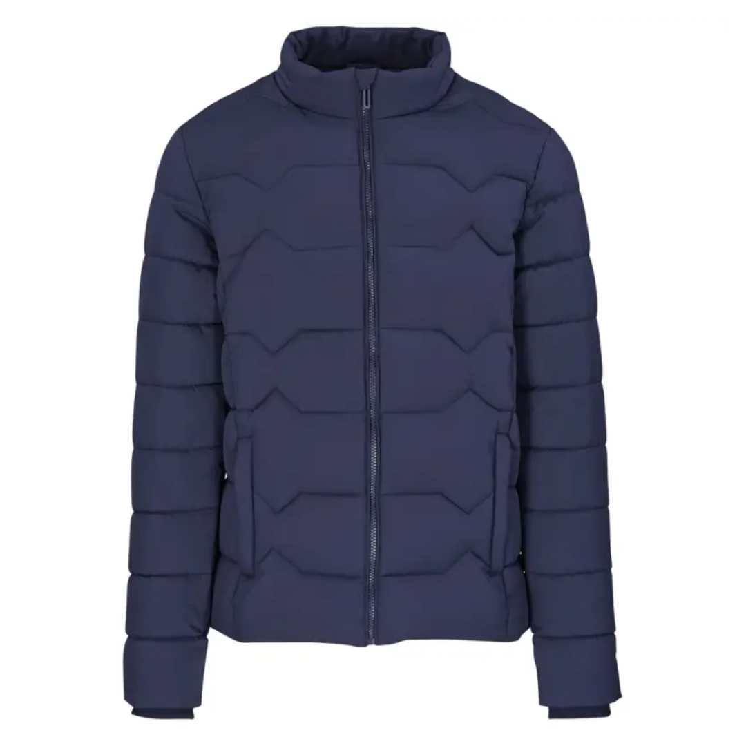 Men's Heavyweight Puffer Jacket - Navy Blue