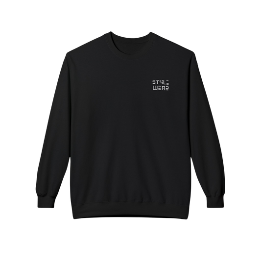 Style Wear Original Black Crewneck Sweatshirt