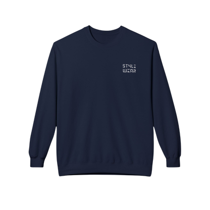 Style Wear Original Navy Blue Crewneck Sweatshirt