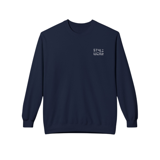 Style Wear Original Navy Blue Crewneck Sweatshirt