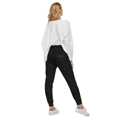 Women's Black fleece sweatpants