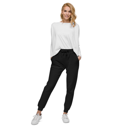 Women's Black fleece sweatpants