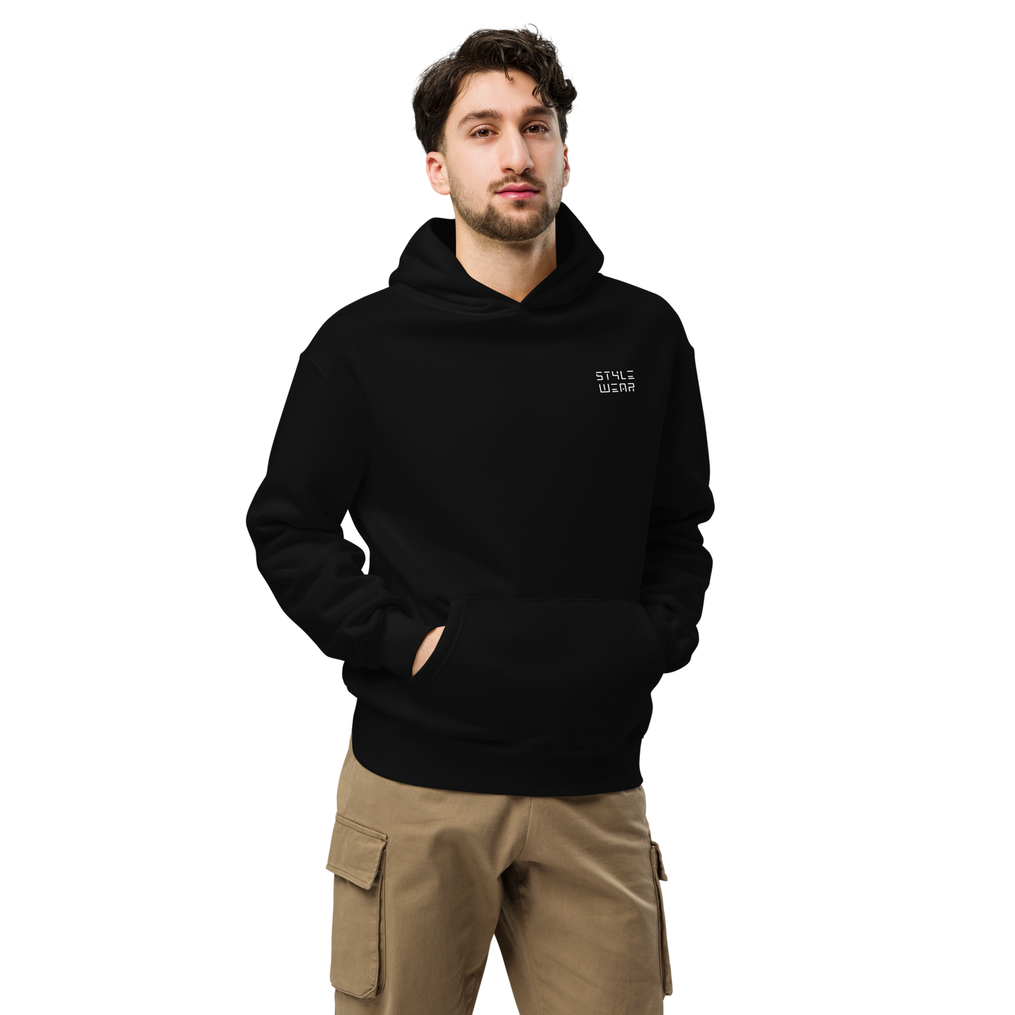 Style Wear Original Black Hoodie